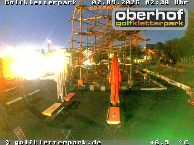 Archiv Foto Webcam Golfkletterpark Oberhof - AdventureGolf und Kletterpark
