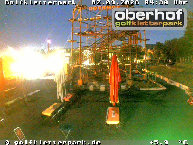 Archiv Foto Webcam Golfkletterpark Oberhof - AdventureGolf und Kletterpark