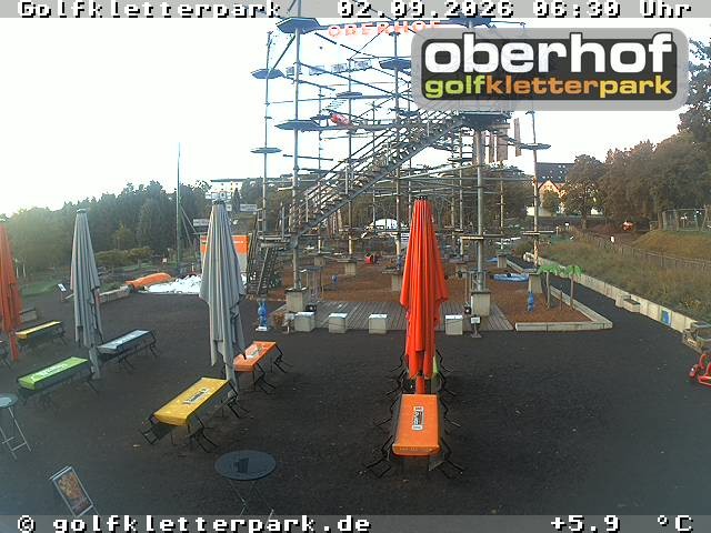 Archiv Foto Webcam Golfkletterpark Oberhof - AdventureGolf und Kletterpark
