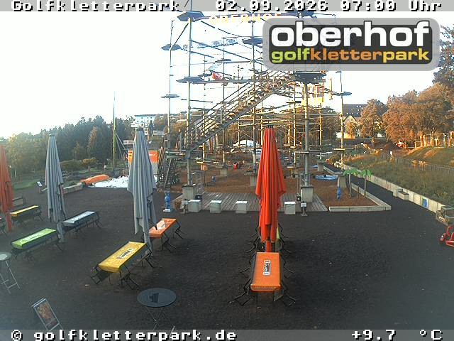 Archiv Foto Webcam Golfkletterpark Oberhof - AdventureGolf und Kletterpark