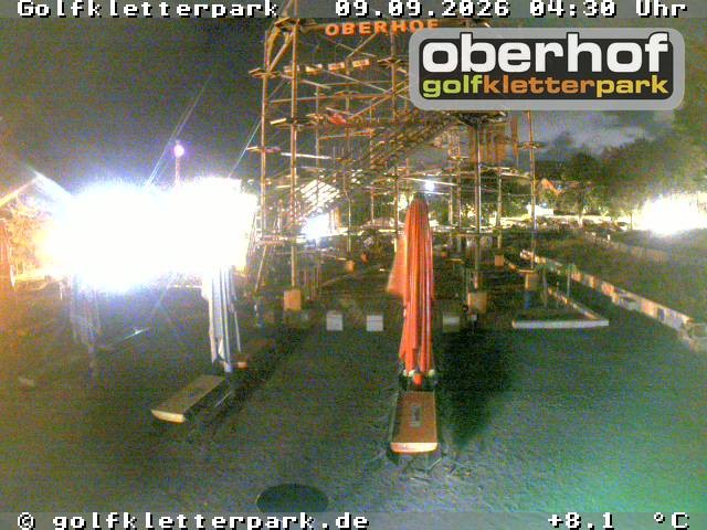 Archiv Foto Webcam Golfkletterpark Oberhof - AdventureGolf und Kletterpark