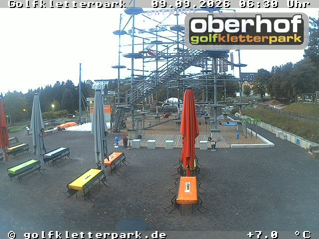Archiv Foto Webcam Golfkletterpark Oberhof - AdventureGolf und Kletterpark