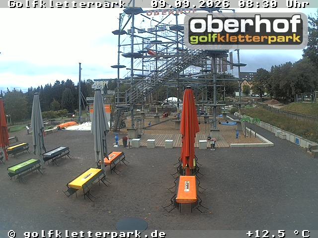 Archiv Foto Webcam Golfkletterpark Oberhof - AdventureGolf und Kletterpark
