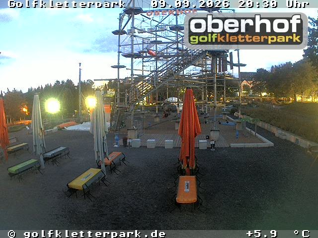 Archiv Foto Webcam Golfkletterpark Oberhof - AdventureGolf und Kletterpark