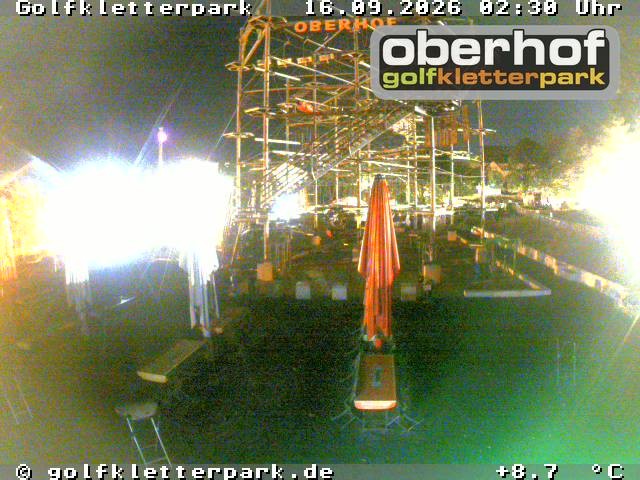 Archiv Foto Webcam Golfkletterpark Oberhof - AdventureGolf und Kletterpark