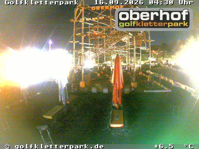 Archiv Foto Webcam Golfkletterpark Oberhof - AdventureGolf und Kletterpark