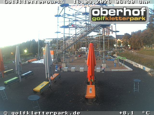 Archiv Foto Webcam Golfkletterpark Oberhof - AdventureGolf und Kletterpark