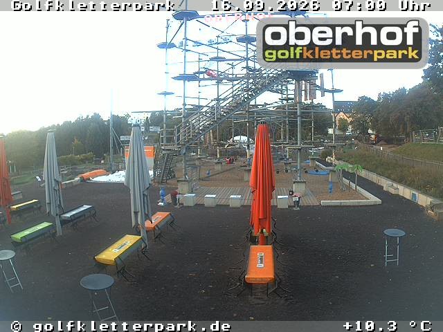 Archiv Foto Webcam Golfkletterpark Oberhof - AdventureGolf und Kletterpark