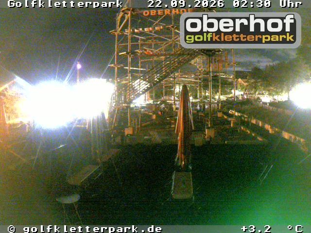 Archiv Foto Webcam Golfkletterpark Oberhof - AdventureGolf und Kletterpark