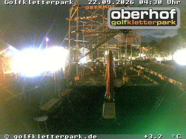 Archiv Foto Webcam Golfkletterpark Oberhof - AdventureGolf und Kletterpark