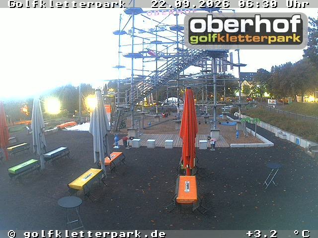 Archiv Foto Webcam Golfkletterpark Oberhof - AdventureGolf und Kletterpark