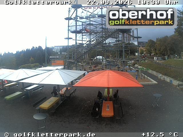 Archiv Foto Webcam Golfkletterpark Oberhof - AdventureGolf und Kletterpark