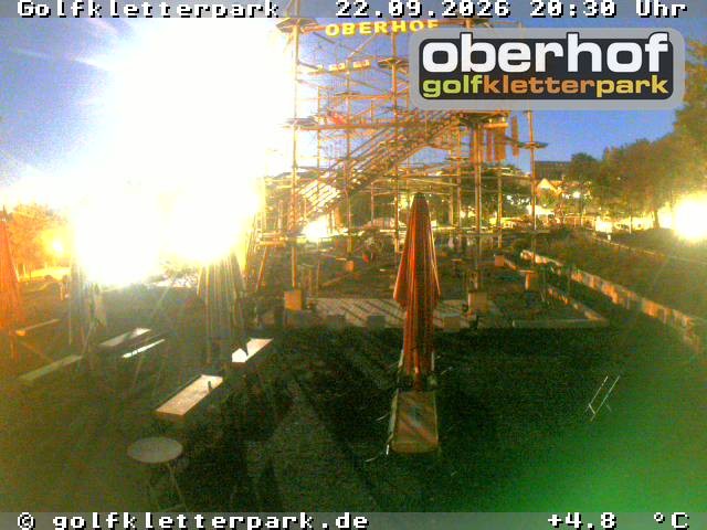 Archiv Foto Webcam Golfkletterpark Oberhof - AdventureGolf und Kletterpark