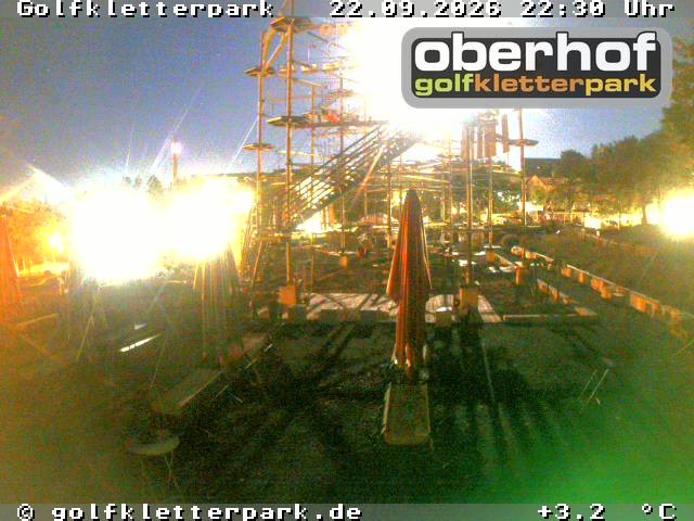Archiv Foto Webcam Golfkletterpark Oberhof - AdventureGolf und Kletterpark