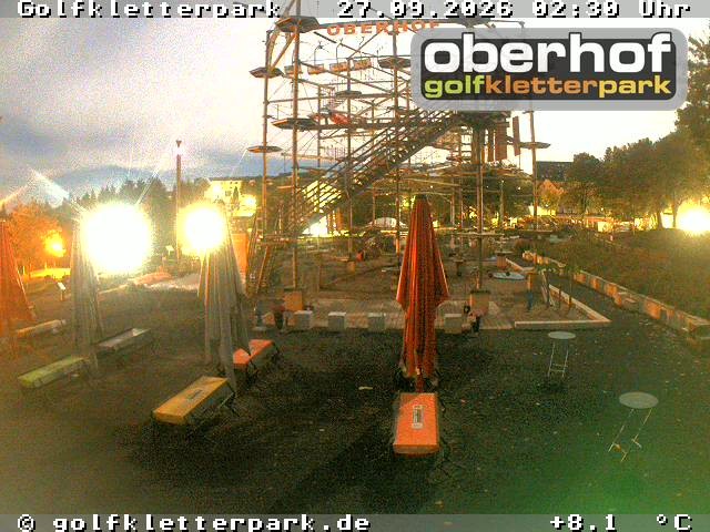 Archiv Foto Webcam Golfkletterpark Oberhof - AdventureGolf und Kletterpark