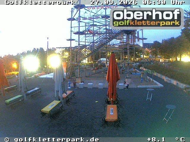 Archiv Foto Webcam Golfkletterpark Oberhof - AdventureGolf und Kletterpark