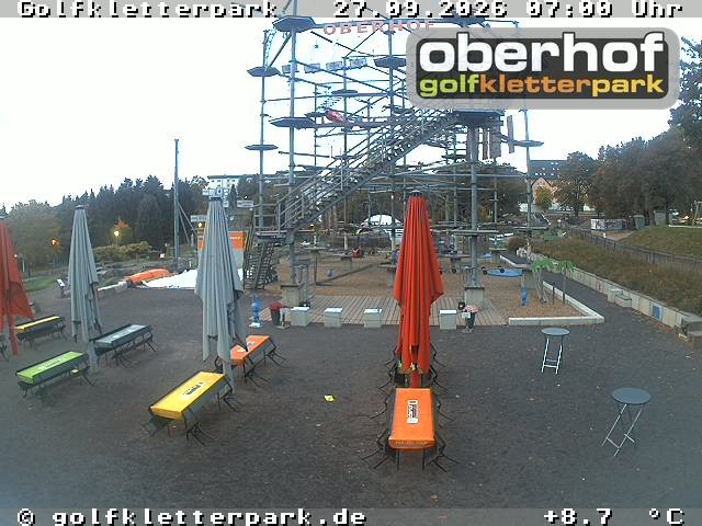 Archiv Foto Webcam Golfkletterpark Oberhof - AdventureGolf und Kletterpark