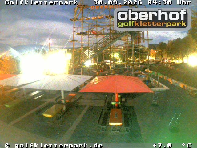 Archiv Foto Webcam Golfkletterpark Oberhof - AdventureGolf und Kletterpark