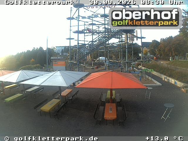 Archiv Foto Webcam Golfkletterpark Oberhof - AdventureGolf und Kletterpark