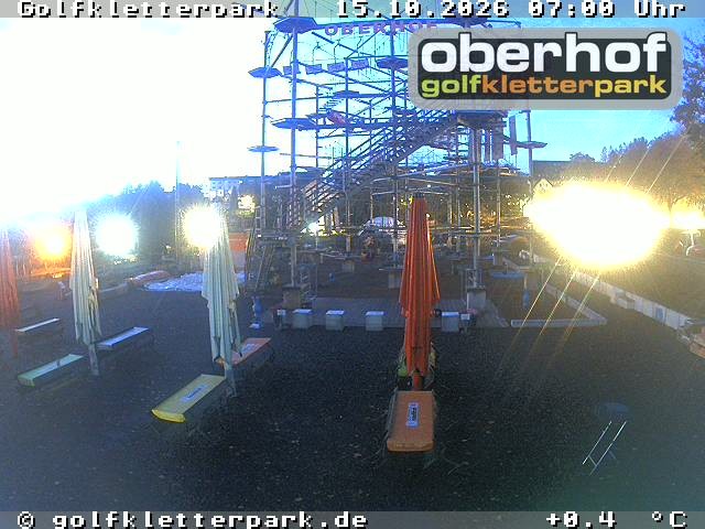Archiv Foto Webcam Golfkletterpark Oberhof - AdventureGolf und Kletterpark