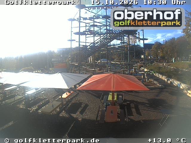Archiv Foto Webcam Golfkletterpark Oberhof - AdventureGolf und Kletterpark