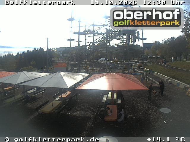 Archiv Foto Webcam Golfkletterpark Oberhof - AdventureGolf und Kletterpark