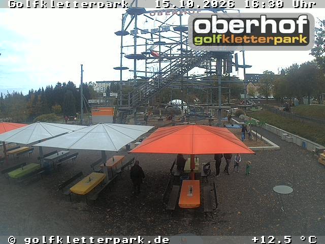 Archiv Foto Webcam Golfkletterpark Oberhof - AdventureGolf und Kletterpark