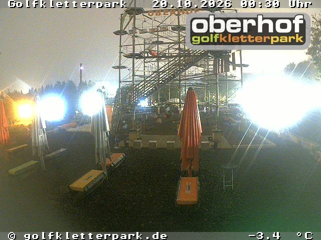 Archiv Foto Webcam Golfkletterpark Oberhof - AdventureGolf und Kletterpark