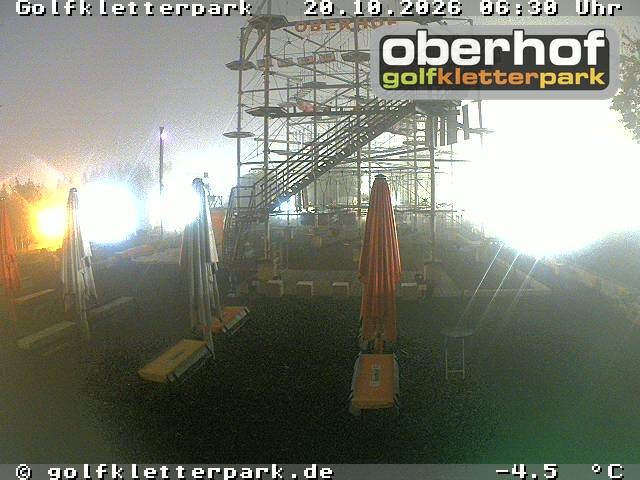 Archiv Foto Webcam Golfkletterpark Oberhof - AdventureGolf und Kletterpark
