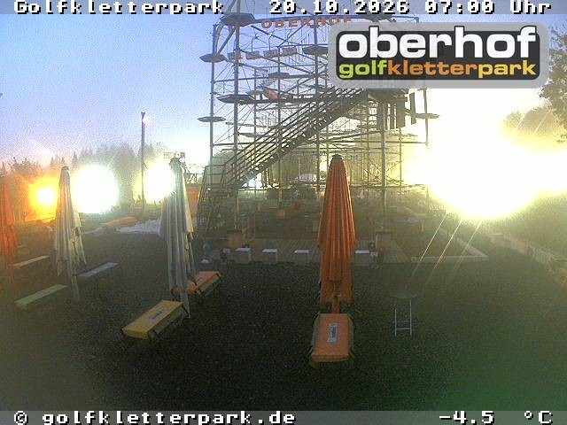 Archiv Foto Webcam Golfkletterpark Oberhof - AdventureGolf und Kletterpark