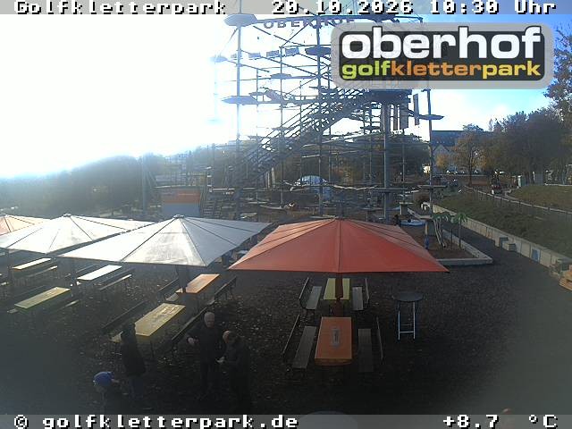 Archiv Foto Webcam Golfkletterpark Oberhof - AdventureGolf und Kletterpark
