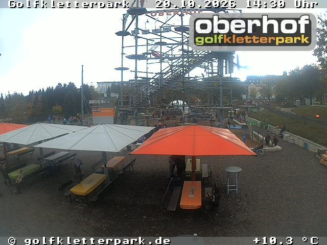 Archiv Foto Webcam Golfkletterpark Oberhof - AdventureGolf und Kletterpark