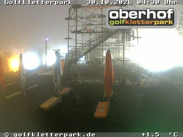 Archiv Foto Webcam Golfkletterpark Oberhof - AdventureGolf und Kletterpark