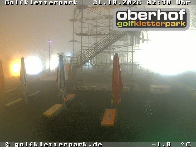 Archiv Foto Webcam Golfkletterpark Oberhof - AdventureGolf und Kletterpark