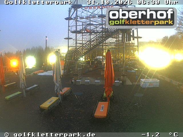 Archiv Foto Webcam Golfkletterpark Oberhof - AdventureGolf und Kletterpark
