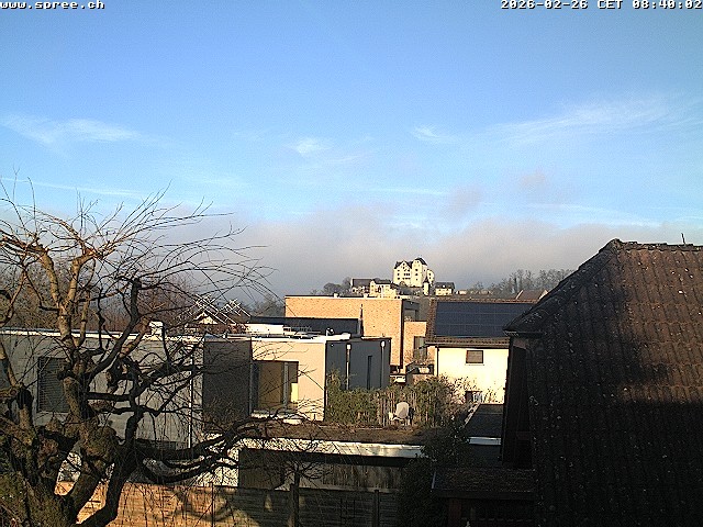 Archived image Webcam View Castle Wildegg