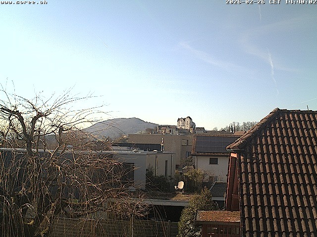Archived image Webcam View Castle Wildegg