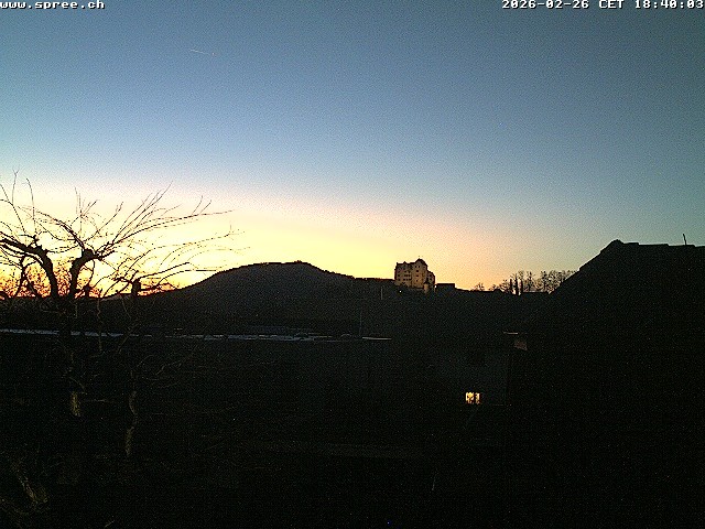 Archived image Webcam View Castle Wildegg