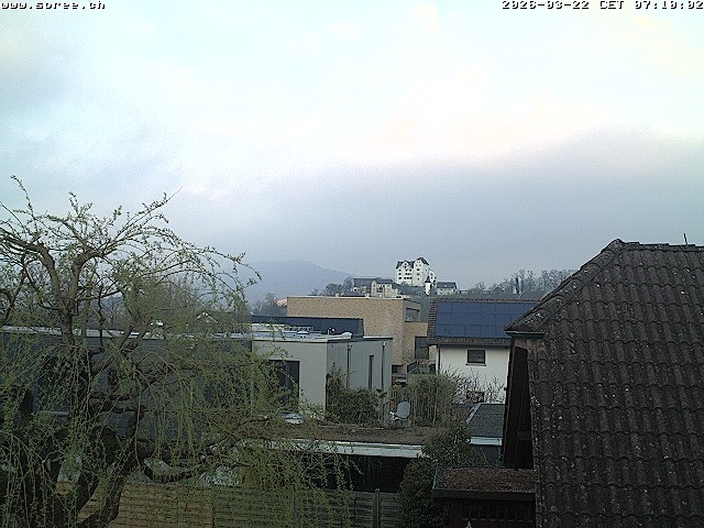 Archived image Webcam View Castle Wildegg