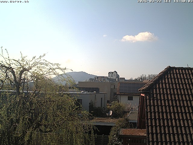 Archived image Webcam View Castle Wildegg