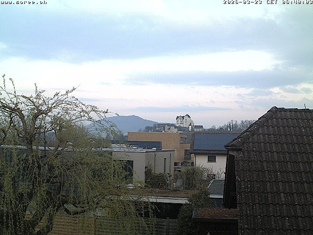 Archived image Webcam View Castle Wildegg