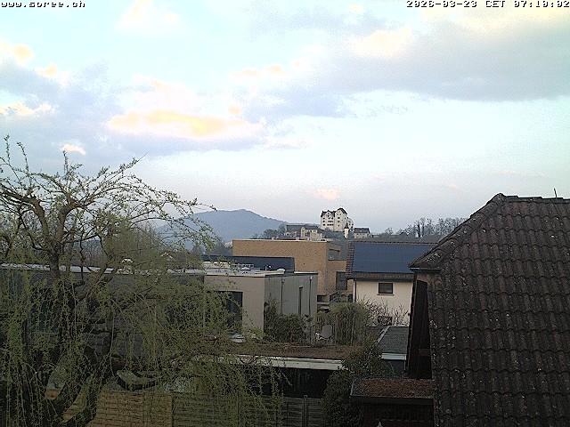 Archived image Webcam View Castle Wildegg