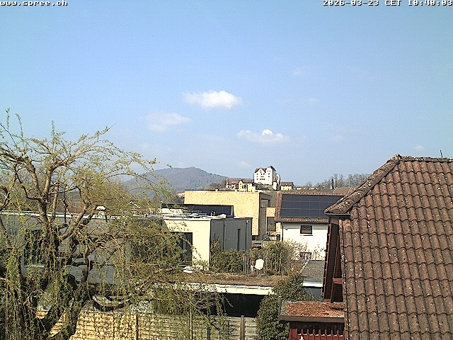 Archived image Webcam View Castle Wildegg