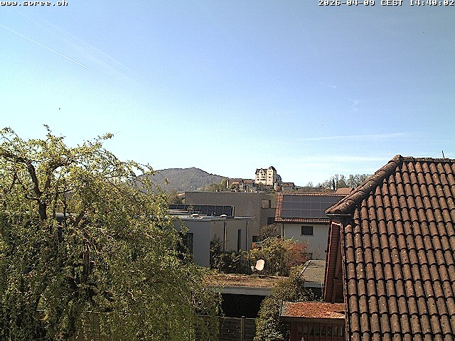 Archived image Webcam View Castle Wildegg