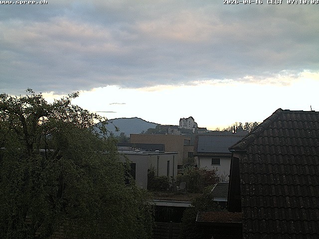 Archived image Webcam View Castle Wildegg