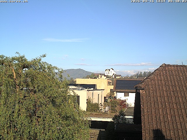 Archived image Webcam View Castle Wildegg