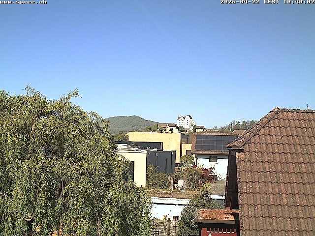 Archived image Webcam View Castle Wildegg