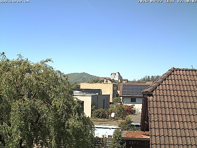 Archived image Webcam View Castle Wildegg
