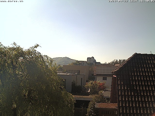 Archived image Webcam View Castle Wildegg