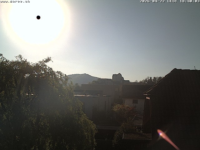 Archived image Webcam View Castle Wildegg